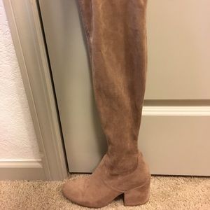 Tan thigh high dolce vita boot (6.5) worn twice